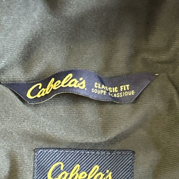 Cabelas Wooltimate WindShear Hooded Pullover Jacket Mens Small Camo Hunting - Picture 5 of 12